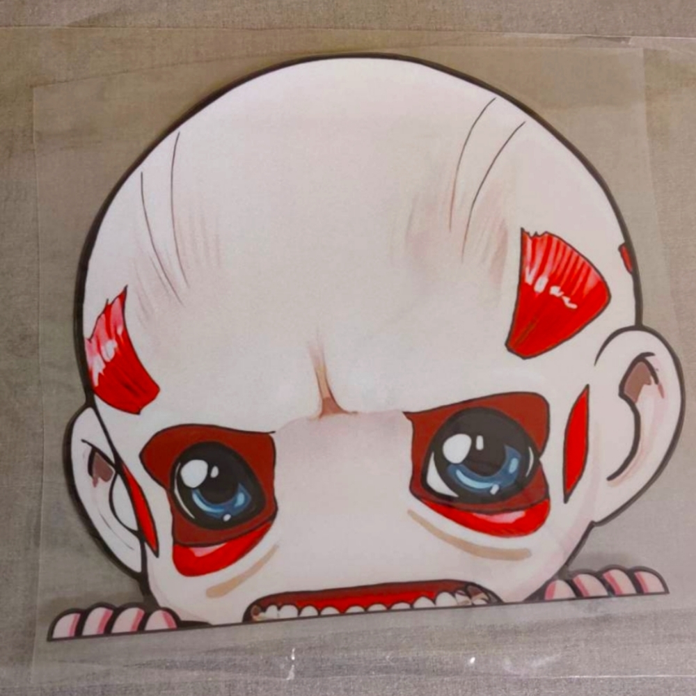 Attack on Titan Car Sticker